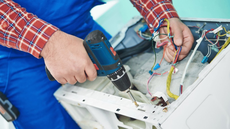 Selendi Sunny Sunny çamaşır makinesi kart tamiri – Su almama arızası orijinal parça ile giderildi. - Teknik servis örneği